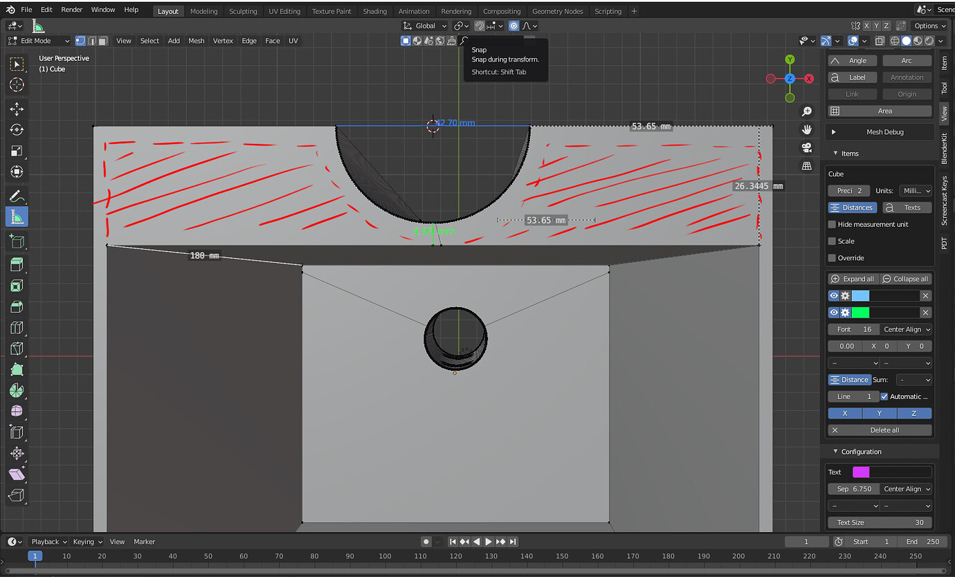 How to cut out custom shape from object Basics & Interface Blender