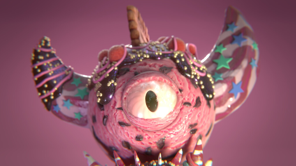 Candy Monster Page 2 Finished Projects Blender Artists Community