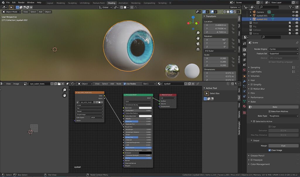 How to bake transparency correctly? Materials and Textures Blender Artists Community