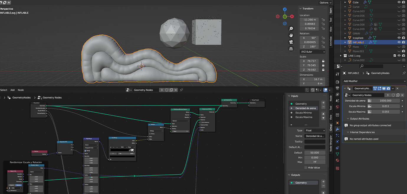 Geometry Nodes not showing on object Modeling Blender Artists Community