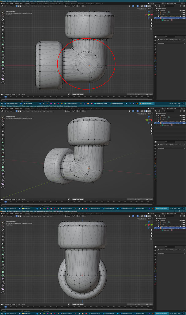 How do I model a pipe bend with bend centre in the lower third of pipe