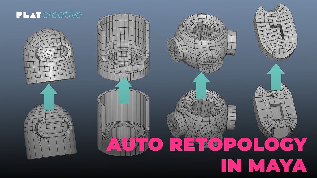 Maya Auto Retopology Blender and CG Discussions Blender Artists