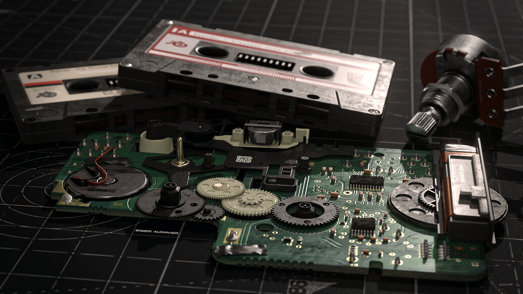 Blender Cassette Player Finished Projects Blender Artists Community