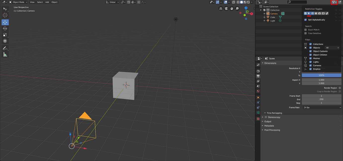 How do I lock a layer in Blender 2.8? Basics & Interface Blender