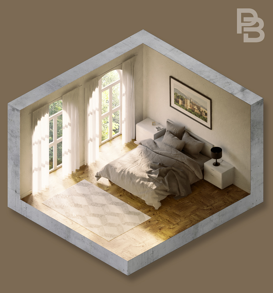 Isometric render. Blender 2.79 + Cycles Finished Projects Blender