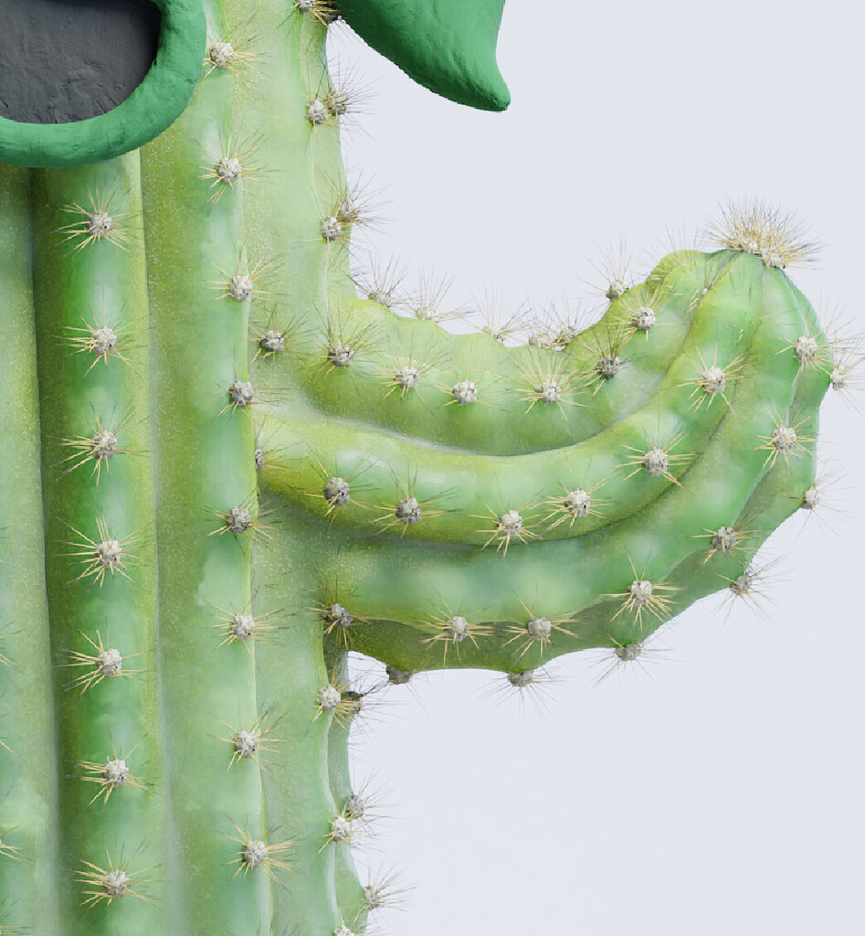 Kev the Cactus Finished Projects Blender Artists Community