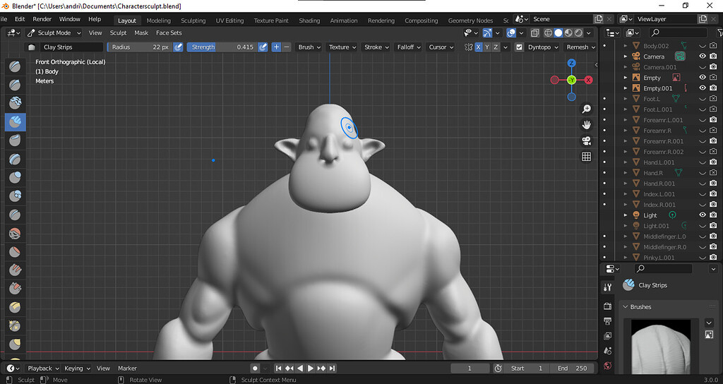 X axis mirror in sculpt mode not being symmetrical Modeling Blender