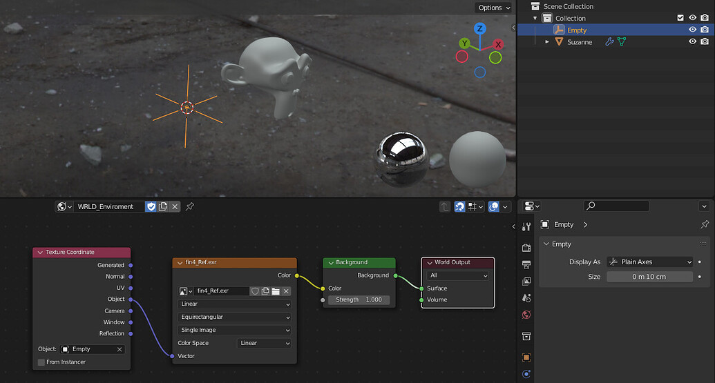 Rotating viewport HDRi backround with hotkeys Tutorials, Tips and