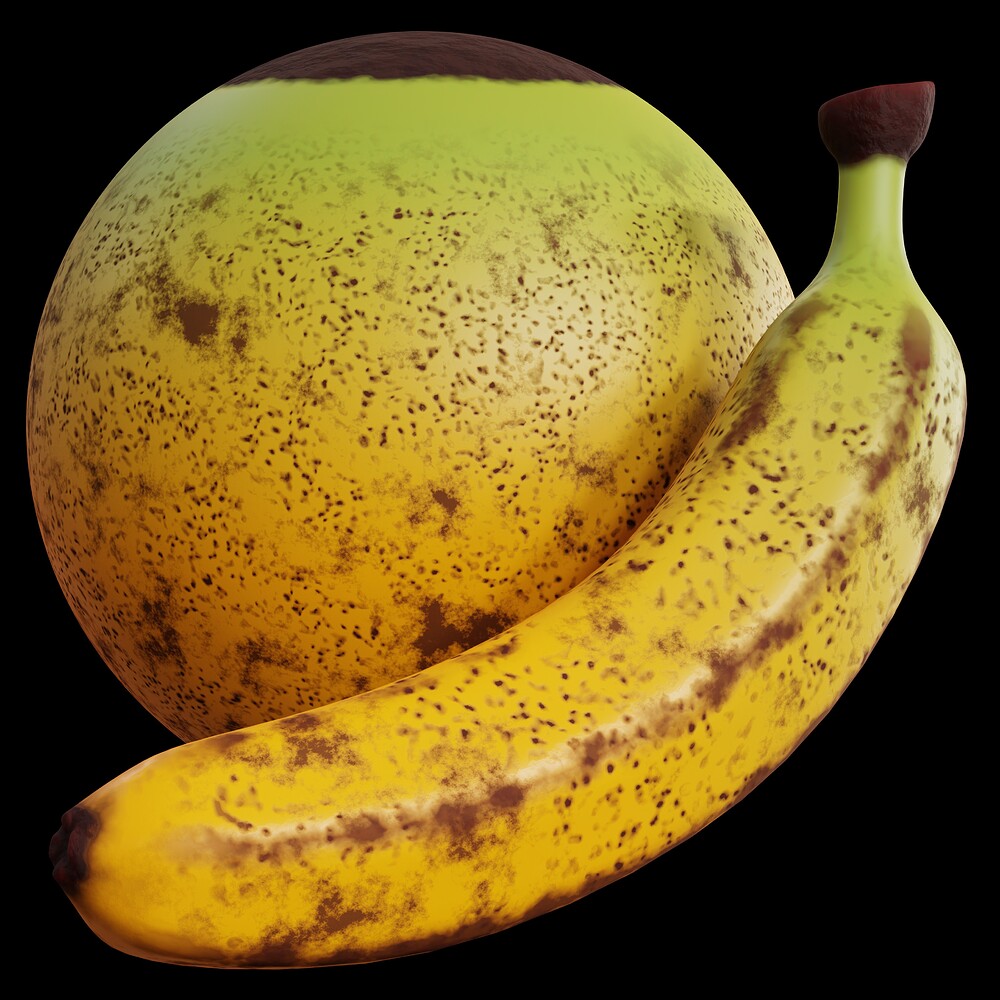 Procedural Banana Material 🍌 (Blender Tutorial) Tutorials, Tips and