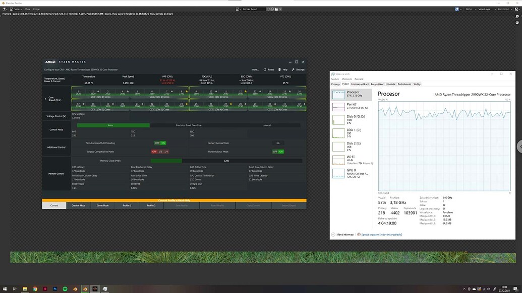 Cycles X in Blender 3.0.0 settings Lighting and Rendering Blender