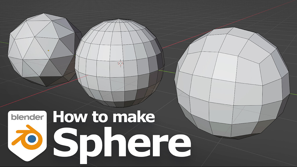 How to add sphere in Blender Tutorials, Tips and Tricks Blender
