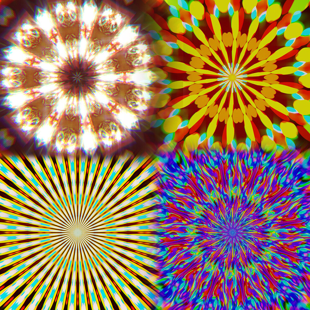 Animated Kaleidoscope Collection /// a flash of colours in your life