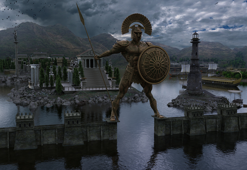 The Colossus of Rhodes Finished Projects Blender Artists Community