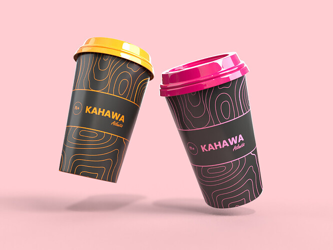 Coffee cup design and visualization Finished Projects Blender