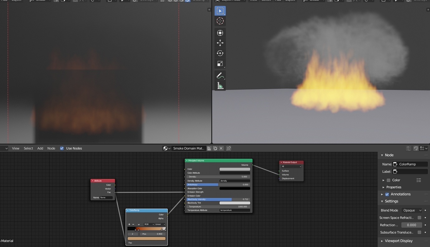 How to Realistic Fire in Blender 2.8 (EEVEE / Cycles) Particles and