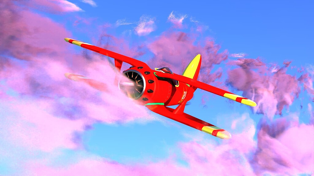 Blender Airplane Finished Projects Blender Artists Community