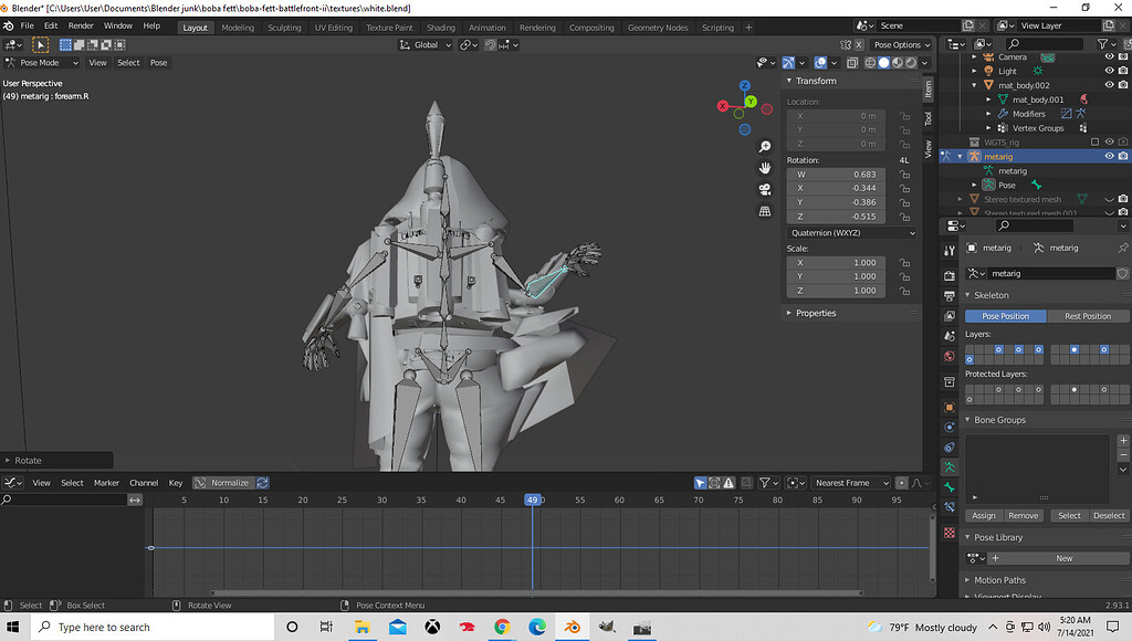 How to fix mesh stretching? Animation and Rigging Blender Artists