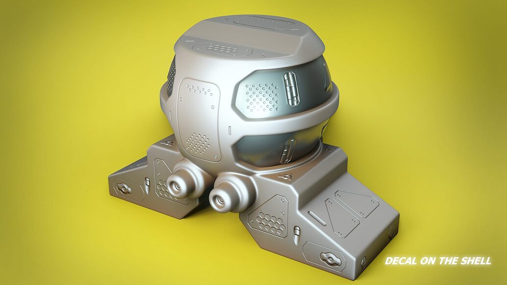 Decal On The Shell Addon Released Scripts and Themes Blender