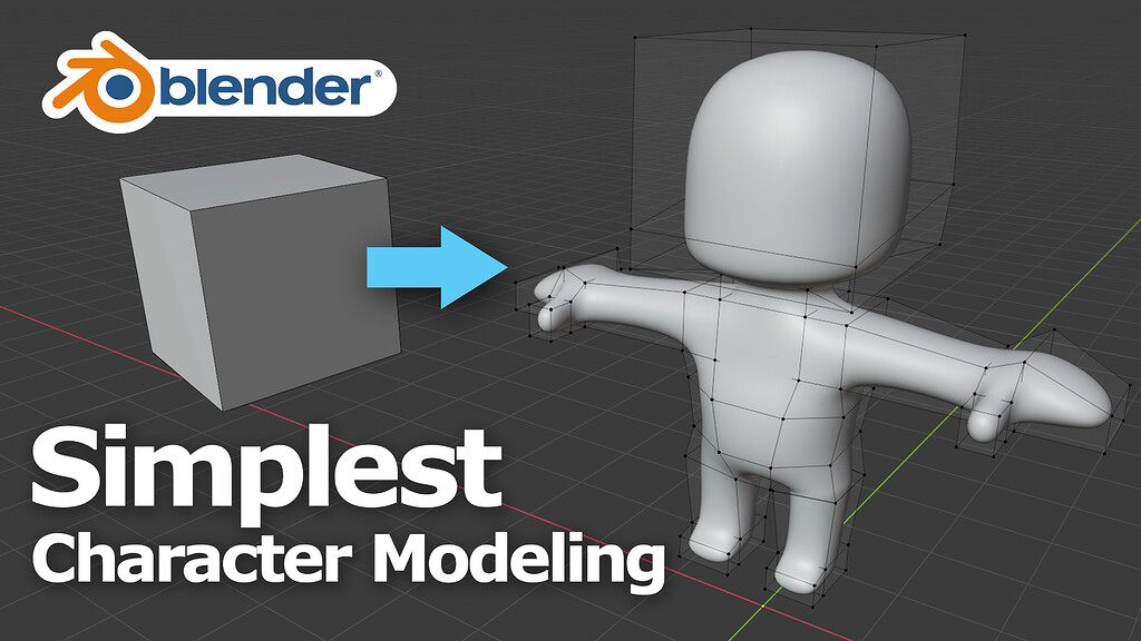 Blender Character Modeling Basic for Beginners Tutorials, Tips and