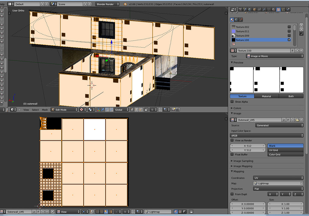 Strange lightmap baking problem.. Lighting and Rendering Blender