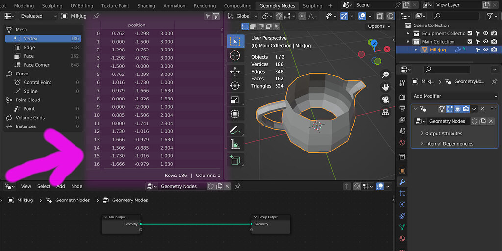 How do I Export an Object's Vertex Positions? Python Support