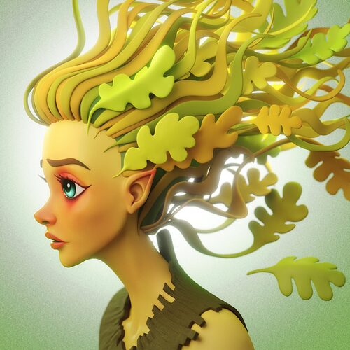 He's a flower Finished Projects Blender Artists Community