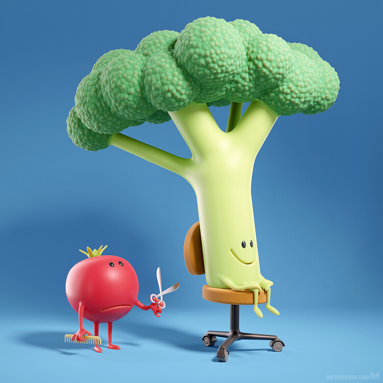 Haircut challenge Finished Projects Blender Artists Community