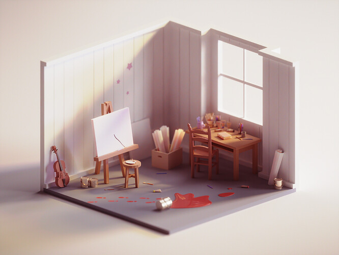 Art Block Finished Projects Blender Artists Community