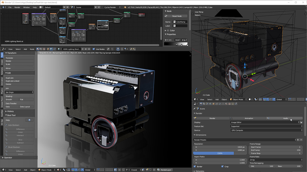Here's Blender 2.8 Theme for Blender 2.7 Released Scripts and Themes