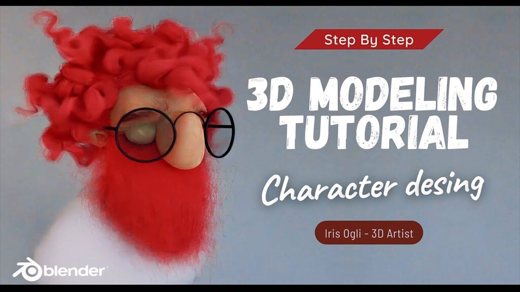 Character Design and Modeling in Blender StepbyStep Tutorial for