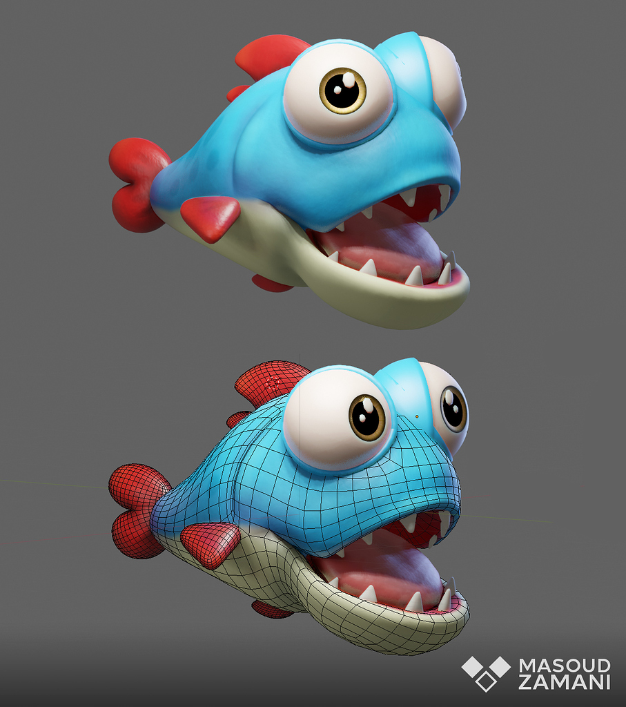 Fish like Finished Projects Blender Artists Community