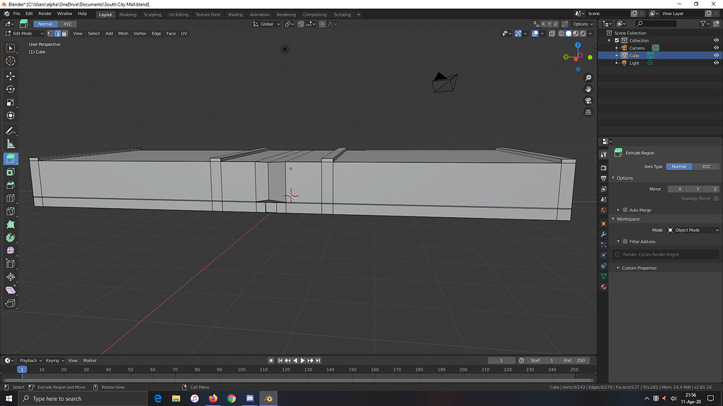 How to do curve a face in a model in a concave way Modeling Blender