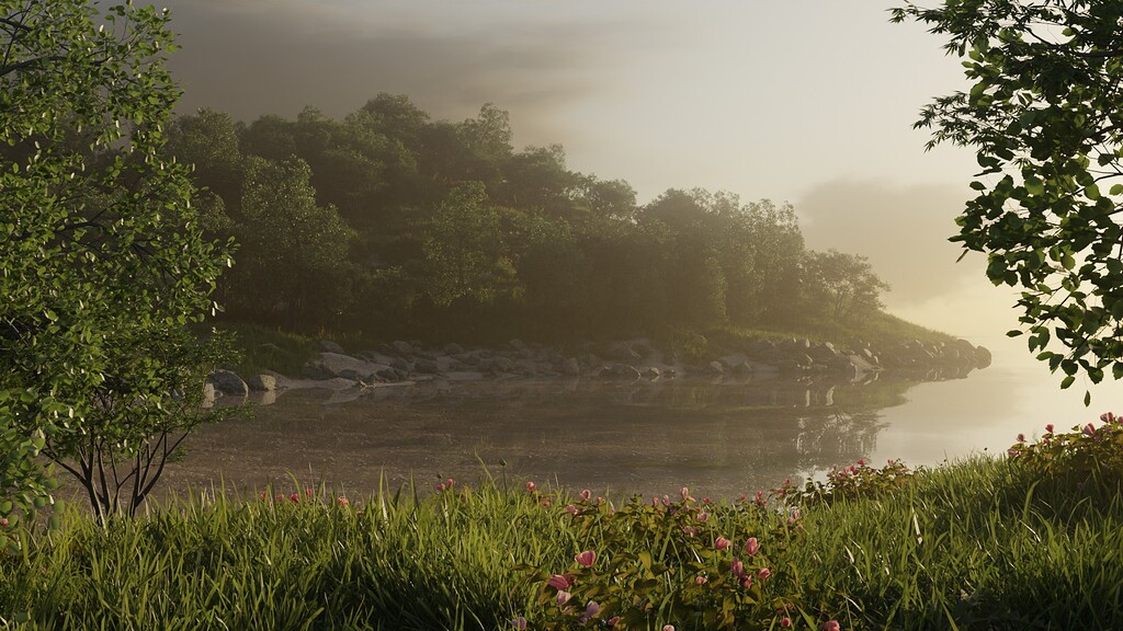 Blender Nature Render (School Assesment) Finished Projects Blender