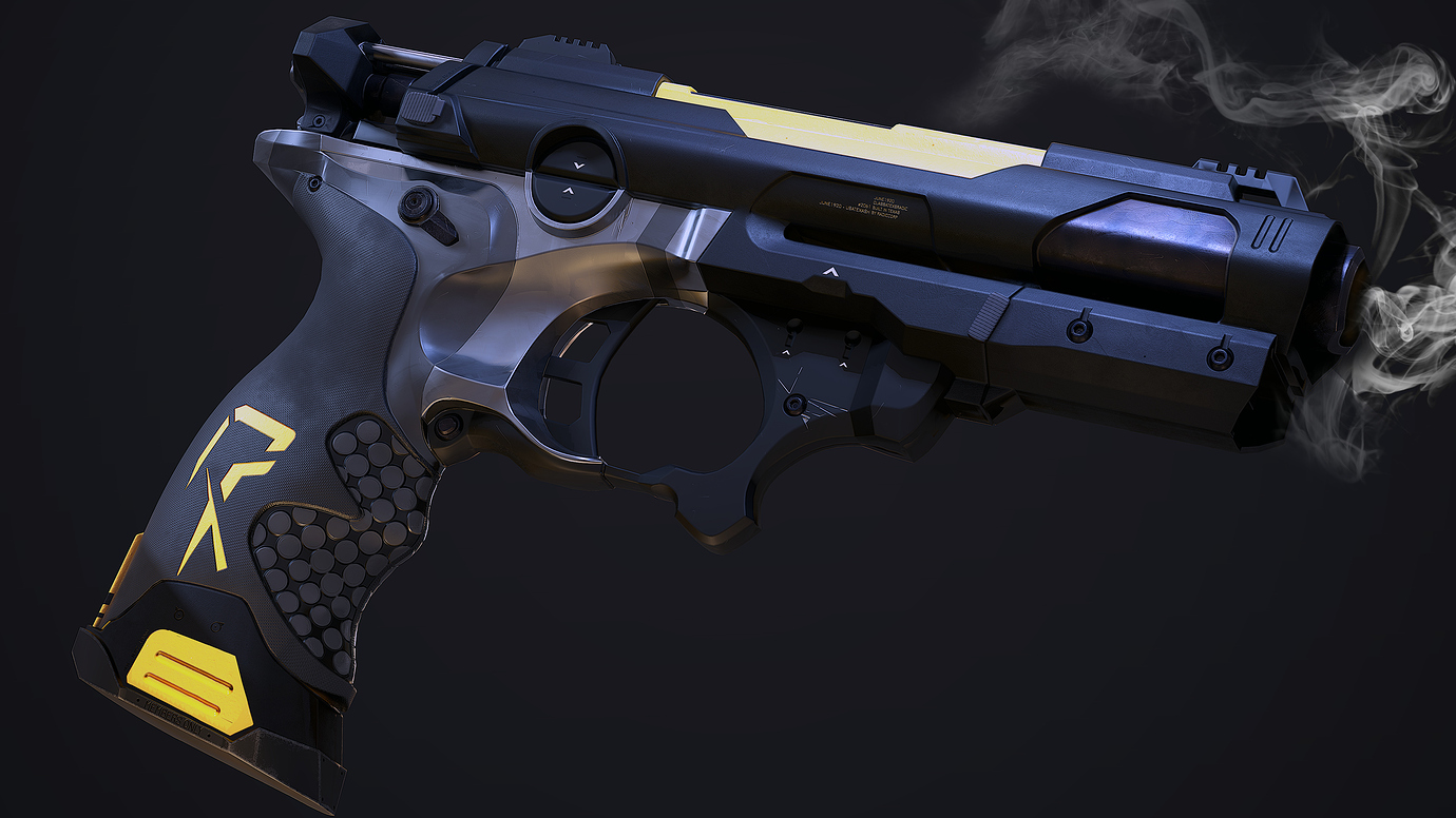 A Gun Latest weapon modeled in Blender Finished Projects Blender