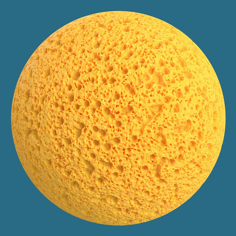 Procedural Sponge Material (Blender Tutorial) Tutorials, Tips and