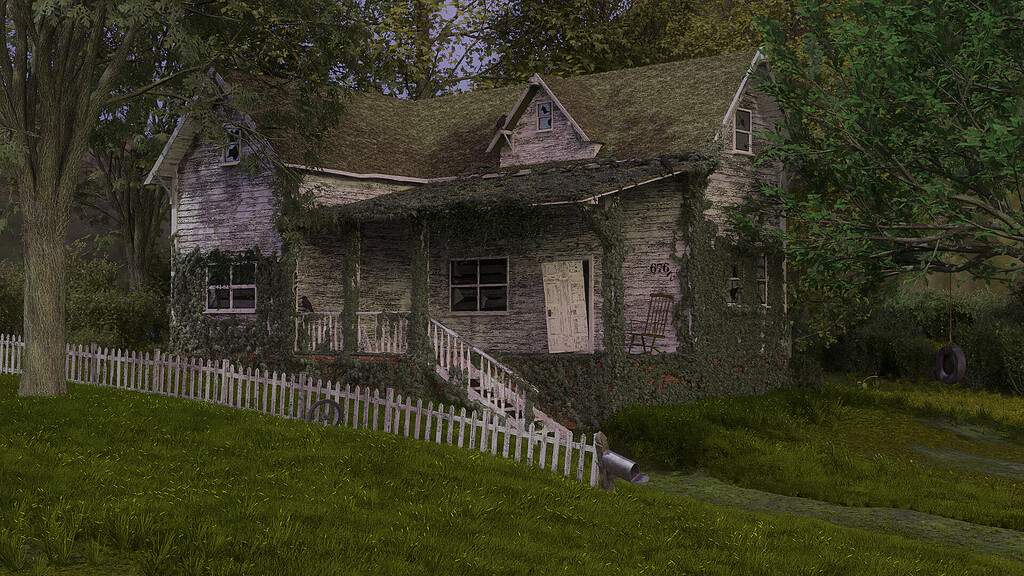 Abandoned House Finished Projects Blender Artists Community