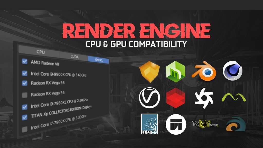 What are the best and fastest render plugins for Blender? (hybrid
