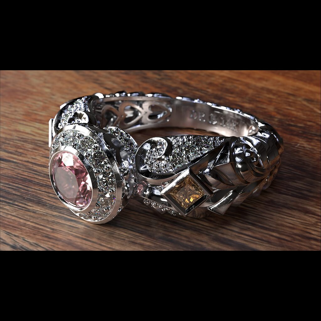 BlenderOctane jewelry render Finished Projects Blender Artists