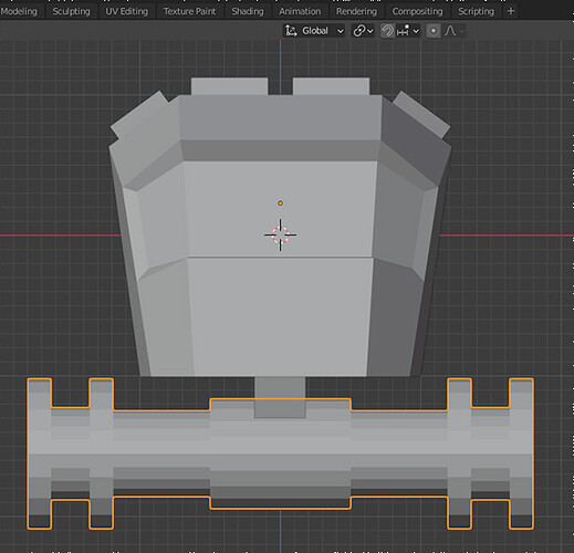 Adjusting origin point for mirrored object Modeling Blender Artists