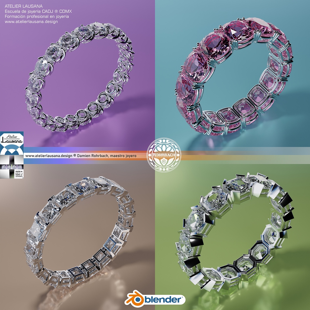 3D Jewelry with BLENDER 2.8 tutorial 6 Tutorials, Tips and Tricks