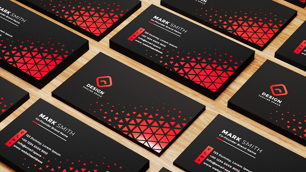 3D Business Card Mockup Finished Projects Blender Artists Community