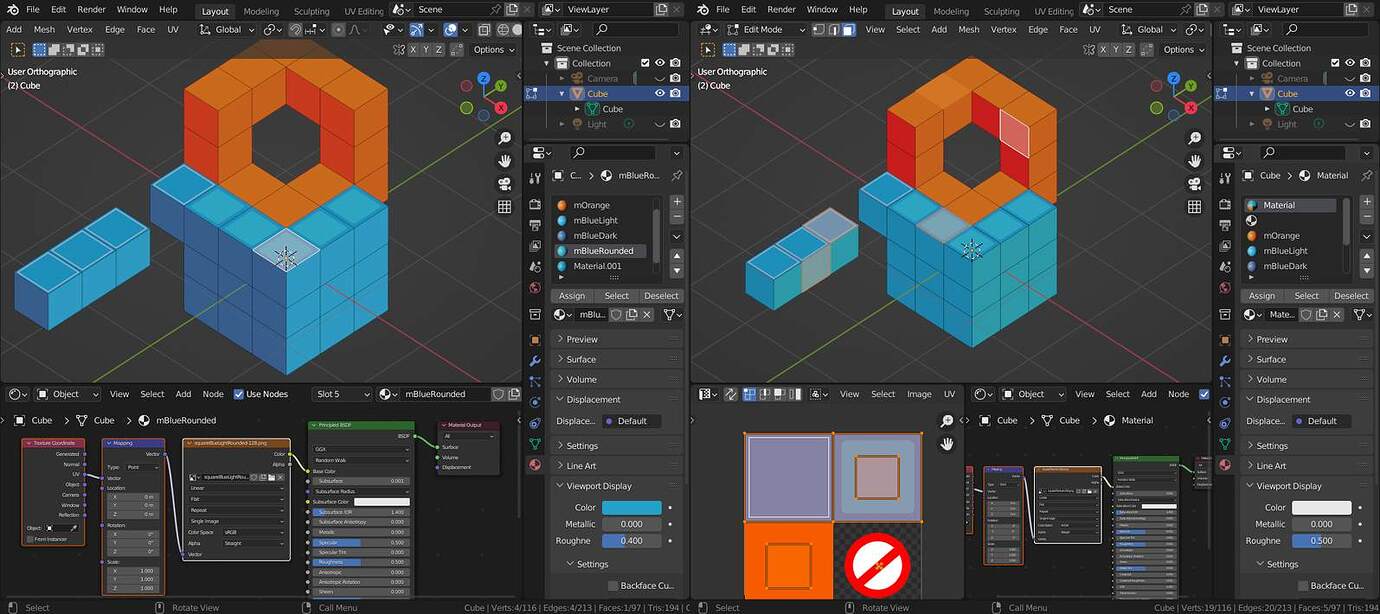 Best Way to Texture Cubes Materials and Textures Blender Artists