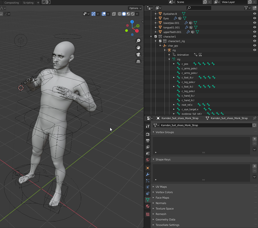 Move Armature Rig into Pose Position Animation and Rigging Blender
