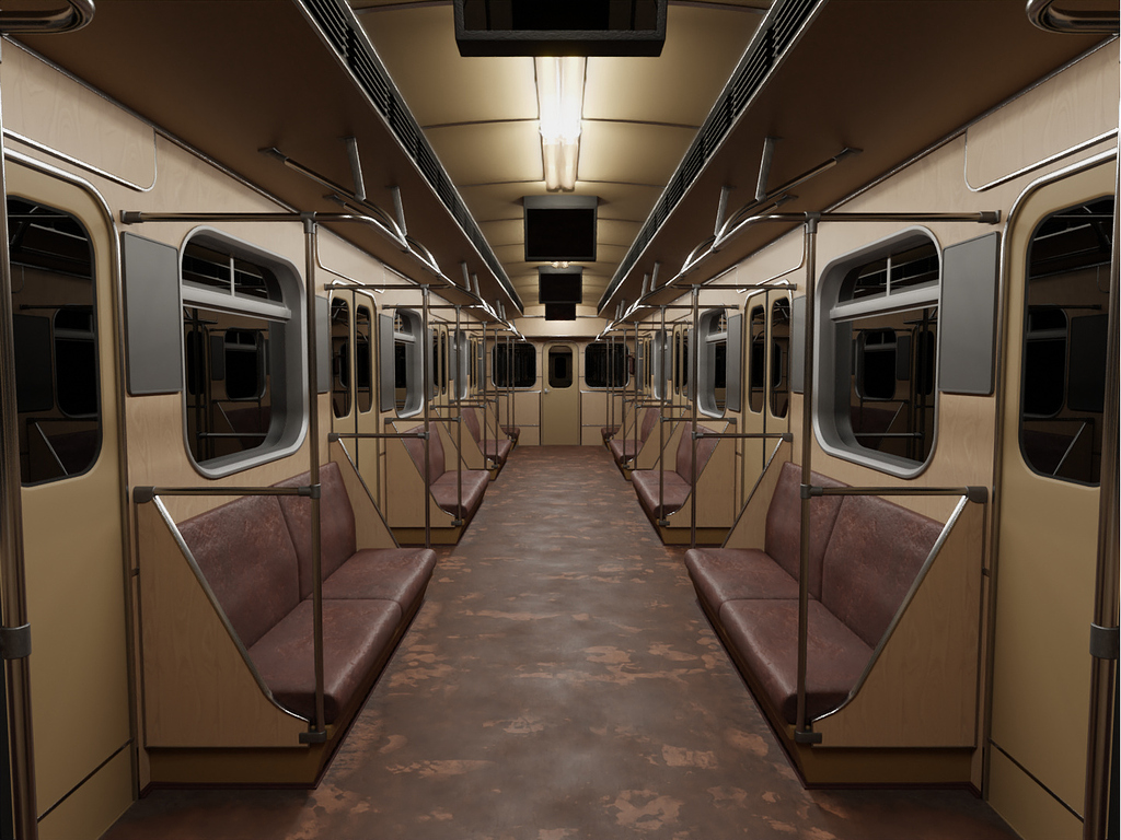 Subway train Works in Progress Blender Artists Community