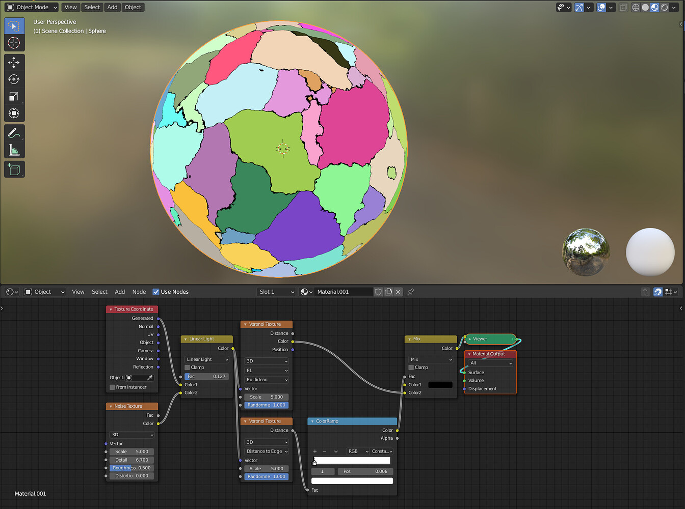 How to make a world map texture in Blender Materials and Textures