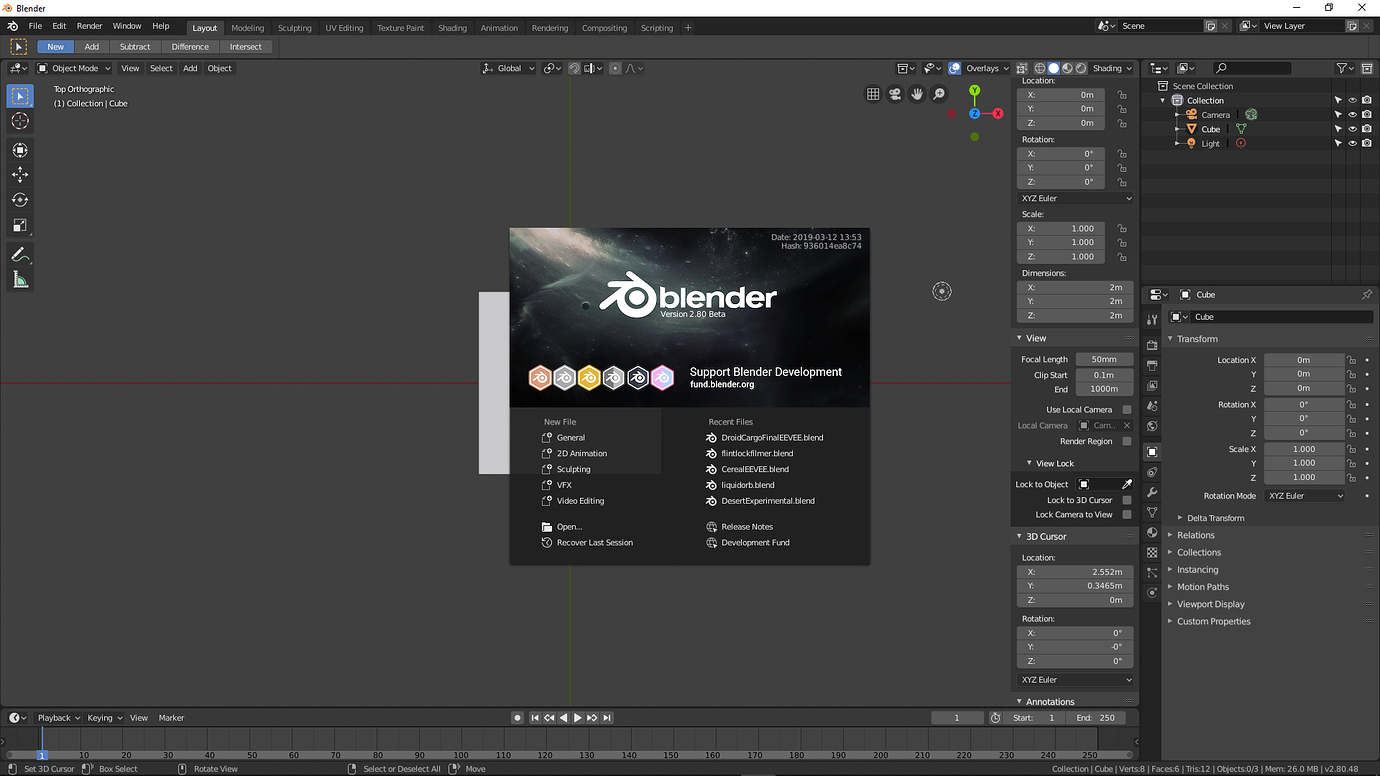 How do I turn off the grid in orthographic mode? Basics & Interface