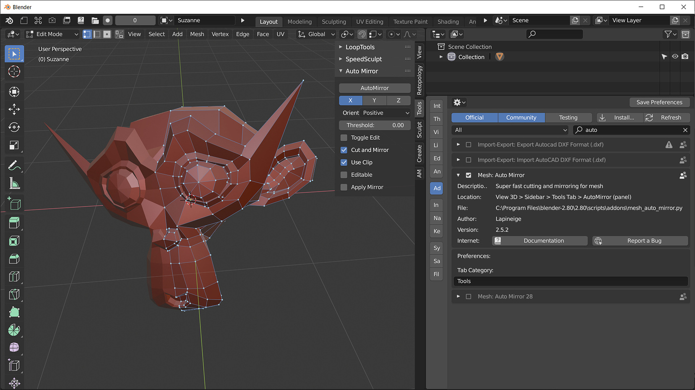 Auto Mirror EX Released Scripts and Themes Blender Artists Community