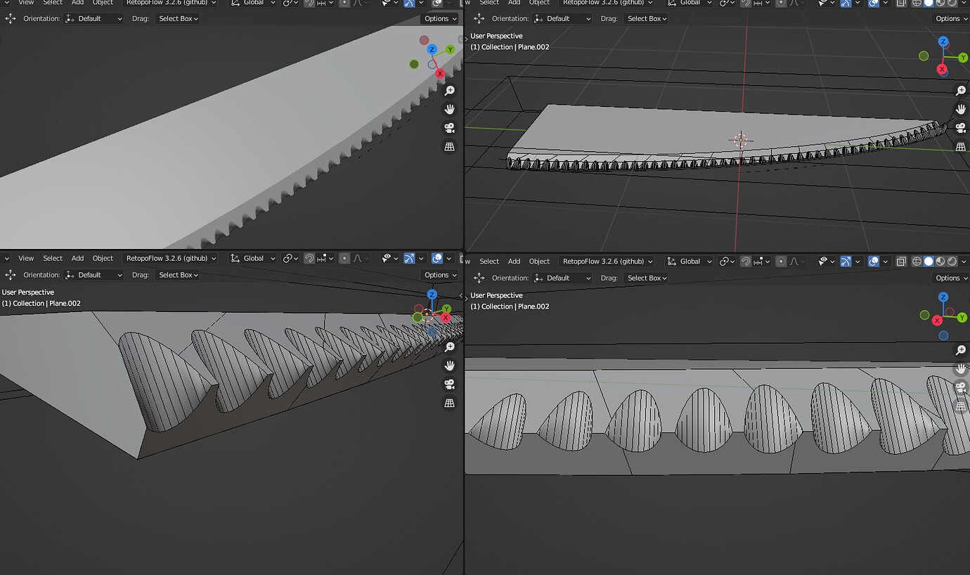 How to model a jagged knife Modeling Blender Artists Community