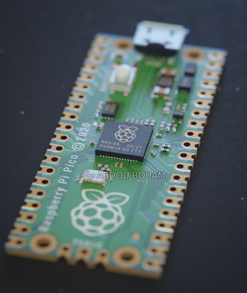 Raspberry Pi Pico ( + free download ) Finished Projects Blender