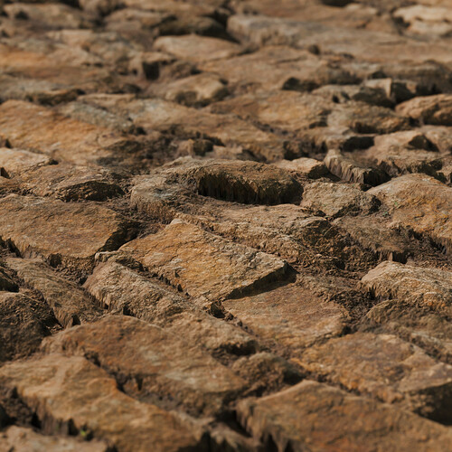 EEVEE Next realtime displacement test render (Blender 4.1 Alpha